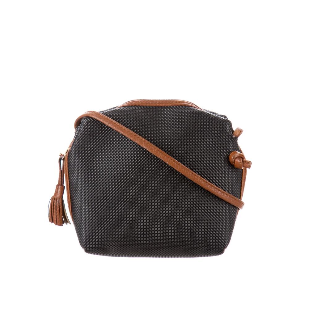 Bottega Veneta Leather Marco Polo Crossbody Bag Vintage